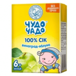 Chudo-Chado grape-apple juice for children from 6 months 200ml - image-0